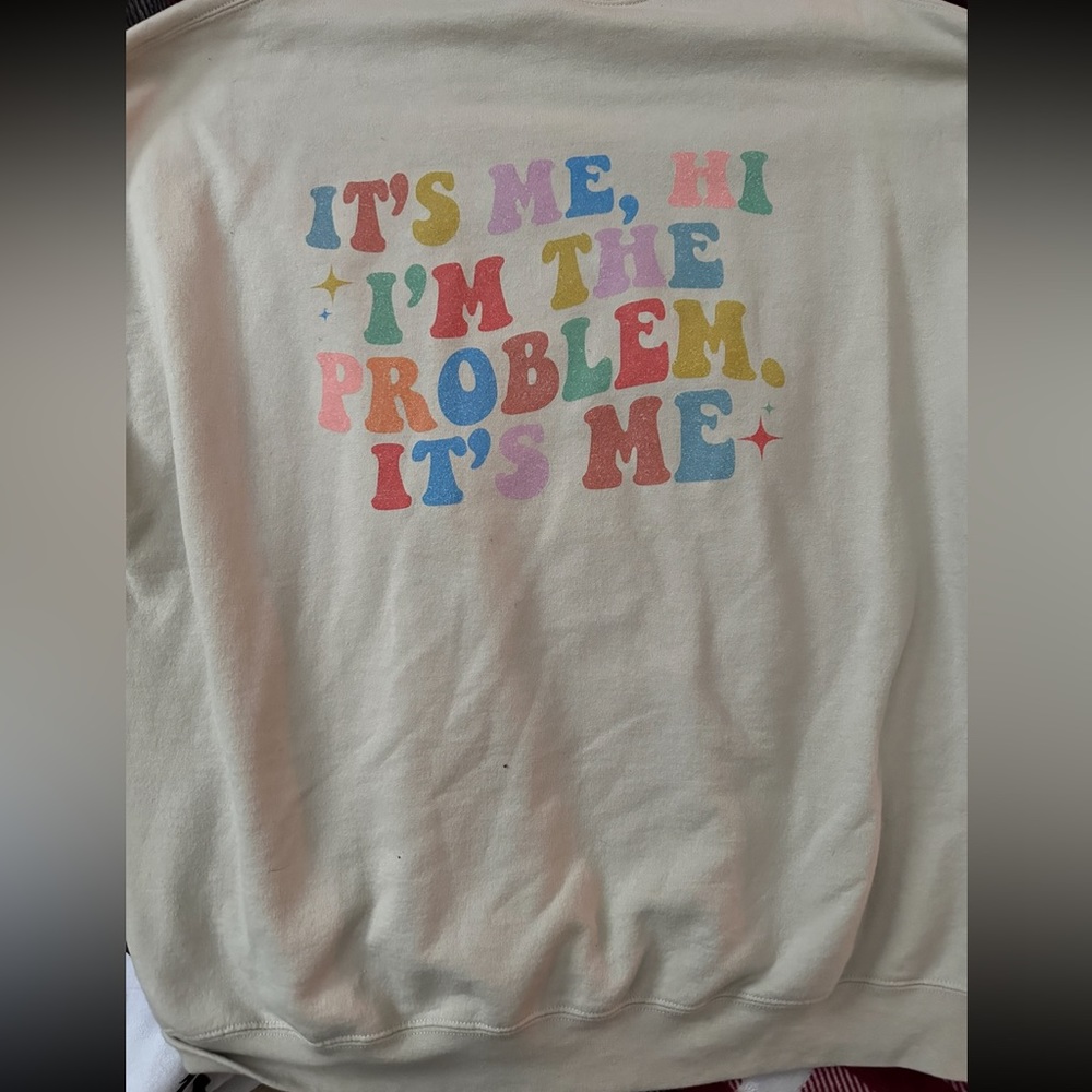Men's Crewneck | Long Sleeve | Taylor Swift Anti-Hero | Size XXL